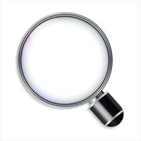 loupe magnifying glass vector