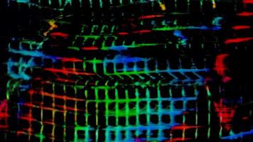 Distorted Abstract VHS Effect Background