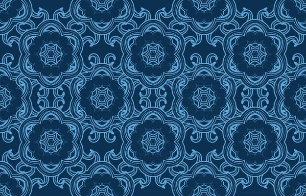 Vintage Luxurious Seamless Pattern