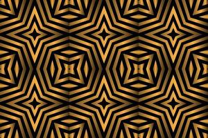 Golden Luxurious Seamless Pattern vector