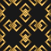 Golden Luxurious Seamless Pattern vector