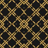 Golden Luxurious Seamless Pattern vector