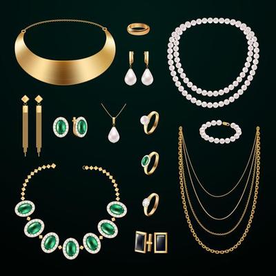 Jewelry Vector Art, Icons, and Graphics for Free Download