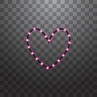 LED stripes with  line on background vector
