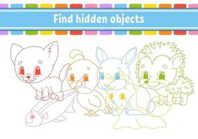 Find hidden object vector