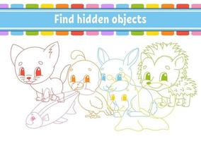 Find hidden object vector