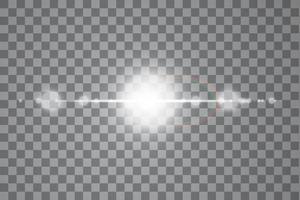 Vector sunlight special lens flare light effect