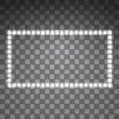 Shining led vector stripes