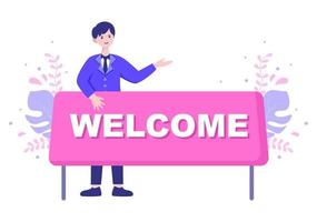 Welcome Vector Illustration