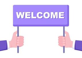 Welcome Vector Illustration