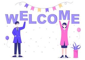 Welcome Vector Illustration