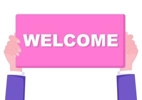 Welcome Vector Illustration