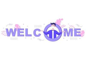 Welcome Vector Illustration