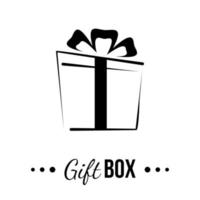 gift box isolated on white background free vector