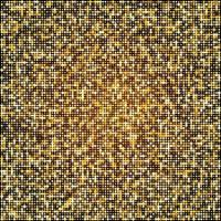 patrón de semitono dorado abstracto lunares dorados vector