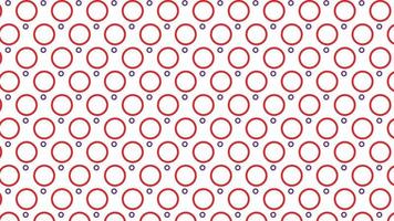 Geometric circle shapes seamless pattern wallpaper vector