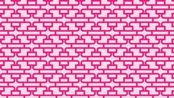 Pink editable seamless pattern background vector
