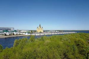 catedral en nombre del príncipe alexander nevsky, construida en 1898 foto