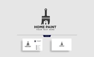 paint brush colorful logo template vector icon element vector