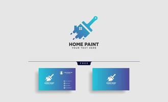 paint brush colorful logo template vector icon element  vector