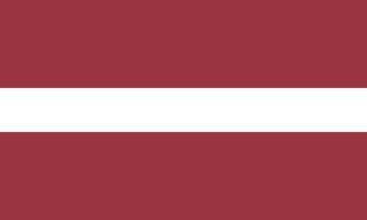 Vectorial illustration of the flag of Latvia vector
