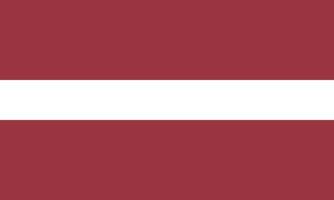 Vectorial illustration of the flag of Latvia vector