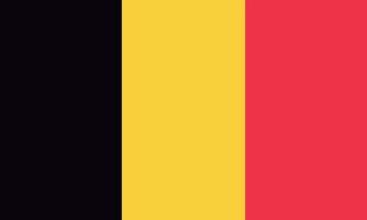 Vectorial illustration of the Belgium flag vector