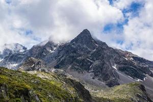 Alpine peaks of south Tyrol photo