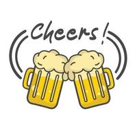 beer logo icon vector template design illustration