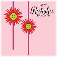 Vector illustration of a Background for Happy Raksha Bandhan Indian festival of sisters and brothers