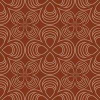 fabric abstract ethnic flower pattern vector