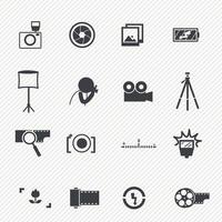 Camera symbol illustration vector