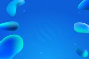 Abstract blue background with fluid shapes
