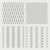 dots pattern set vector