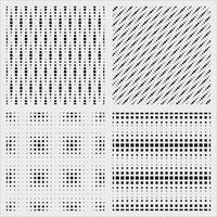 squares pattern set vector