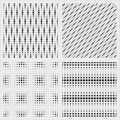 squares pattern set