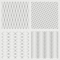Stars random seamless pattern vector