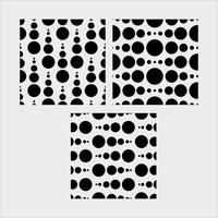 Black Dots pattern vector