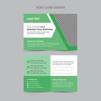 Business Postcard Design vector