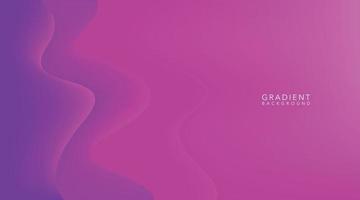 purple wave gradient background vector