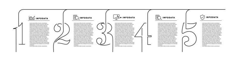 elementos de diseño de infografías de negocios conjunto de infografías 3d vector