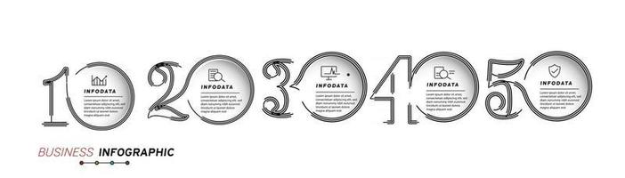 Design elements of business infographics Set of 3D infographics vector