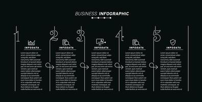 Design elements of business infographics Set of 3D infographics vector