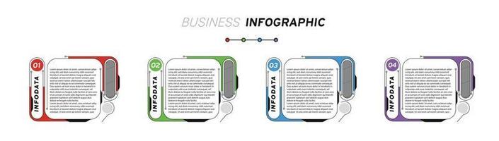 elementos de diseño de infografías de negocios conjunto de infografías 3d vector