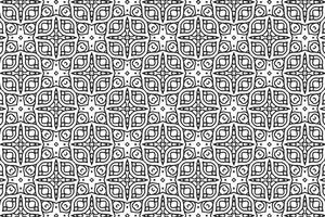 Seamless Abstract Floral Pattern in Oriental Style vector