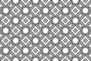 Seamless Abstract Floral Pattern in Oriental Style vector