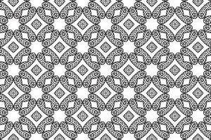 Seamless Abstract Floral Pattern in Oriental Style vector