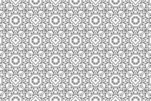 Abstract Geometric Seamless Pattern Background vector