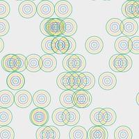 Colorful circle pattern abstract design vector