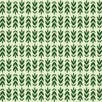 seamless pattern green leaf abstract vector design